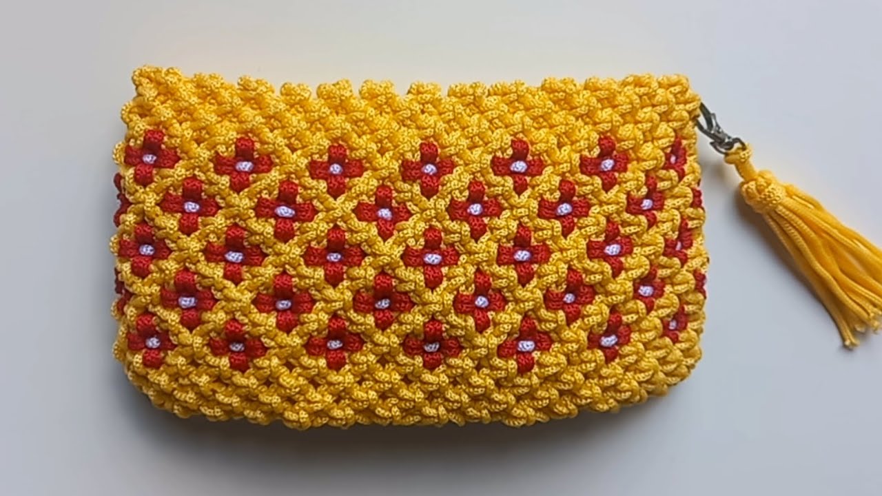 Tutorial flower handbag