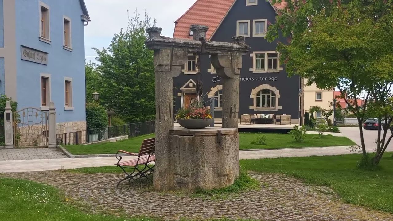 Bawaria. Niemcy. Rottenburg. najbardziej romantyczne miasto.