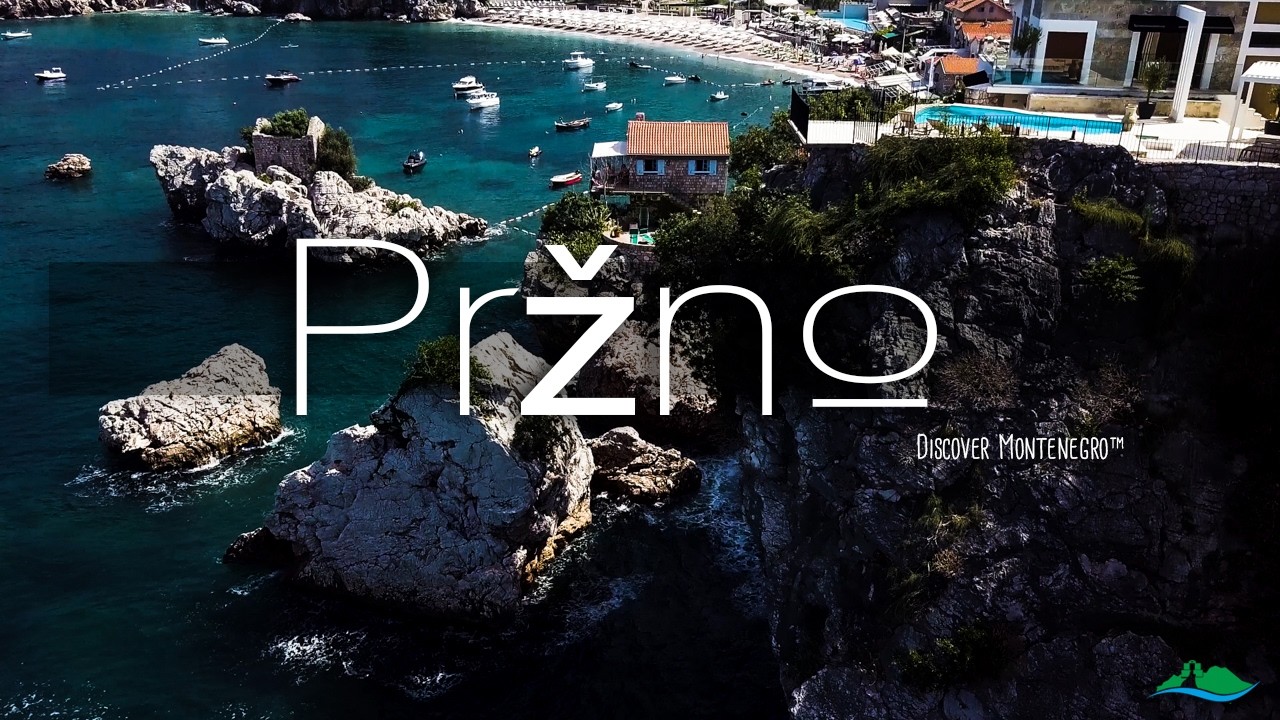 Pržno ~ Budva || Discover Montenegro in colour ™ #budva 🌊⛱️⚓️