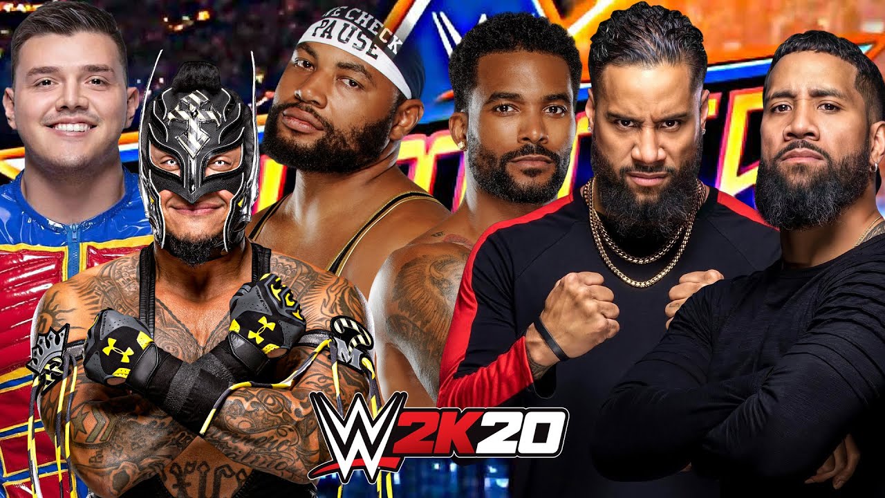 THE USOS vs THE MYSTERIOS vs THE STREET PROFITS | WWE 2K20