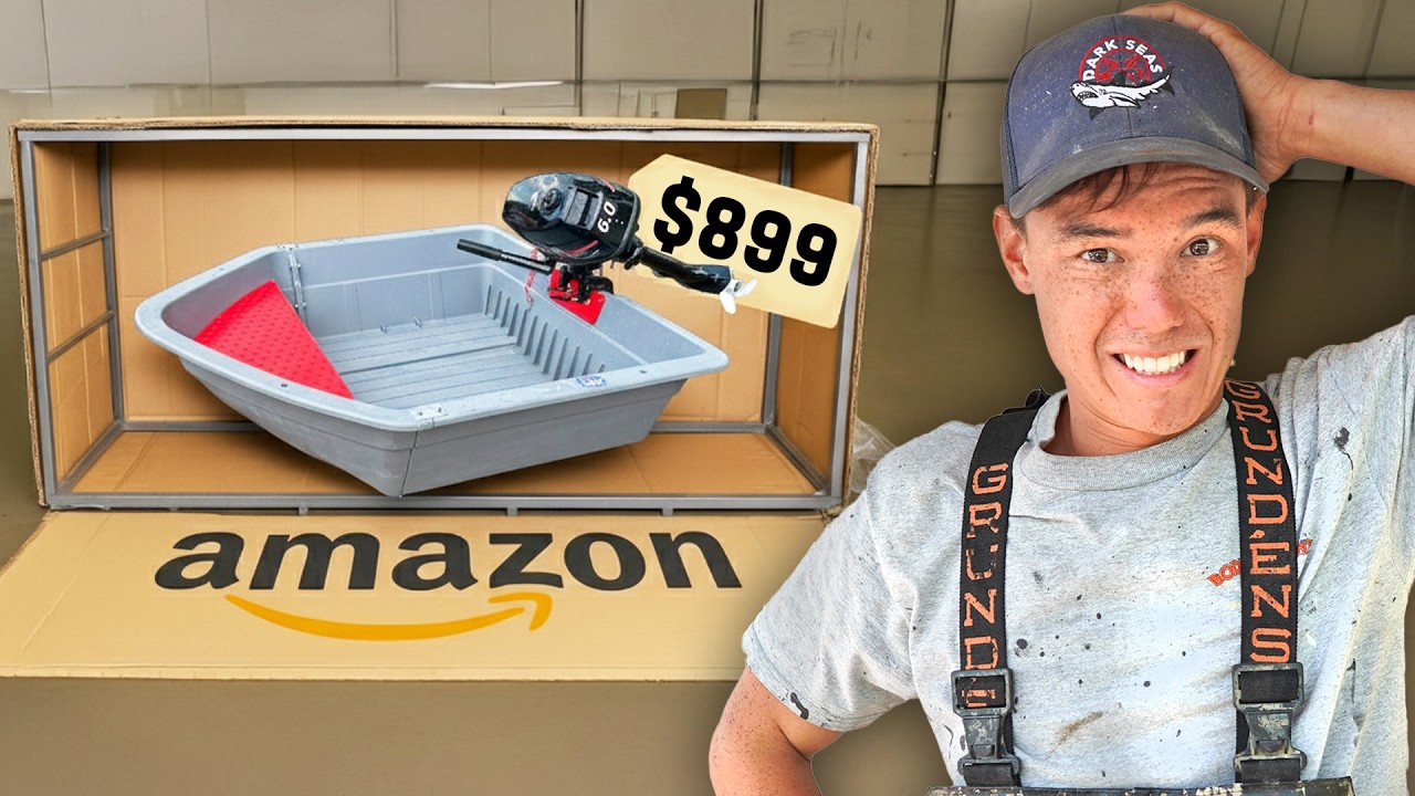 Я купил ДЕШЕВУЮ складную лодку на Amazon.