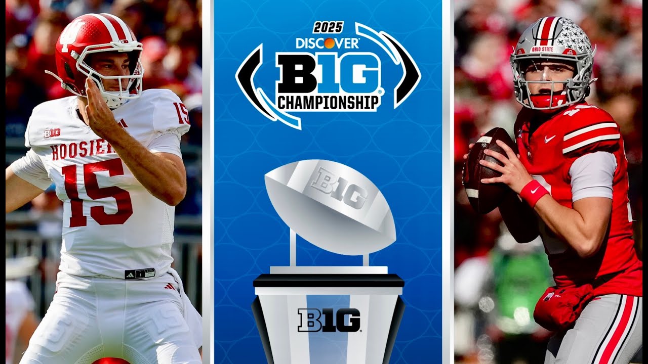 B1G Championship  #2 Indiana vs #1 Ohio State | Full Condensed game | No Ads, no bs ! #cfb