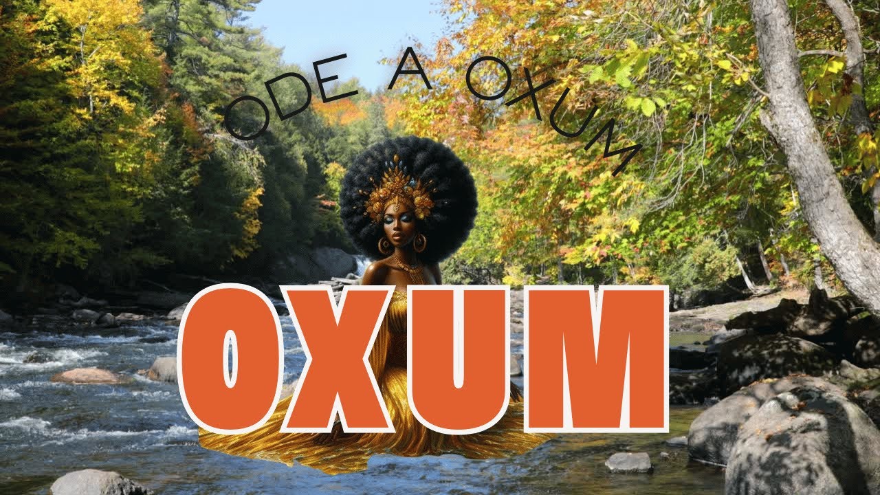 Ode a Oxum! Orixá associada às águas doces, à fertilidade, ao amor, à beleza e à riqueza.