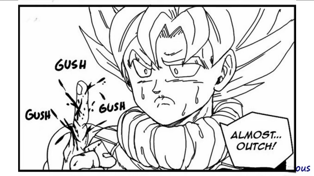 Ouchie! || Dragon Ball Funny Comics