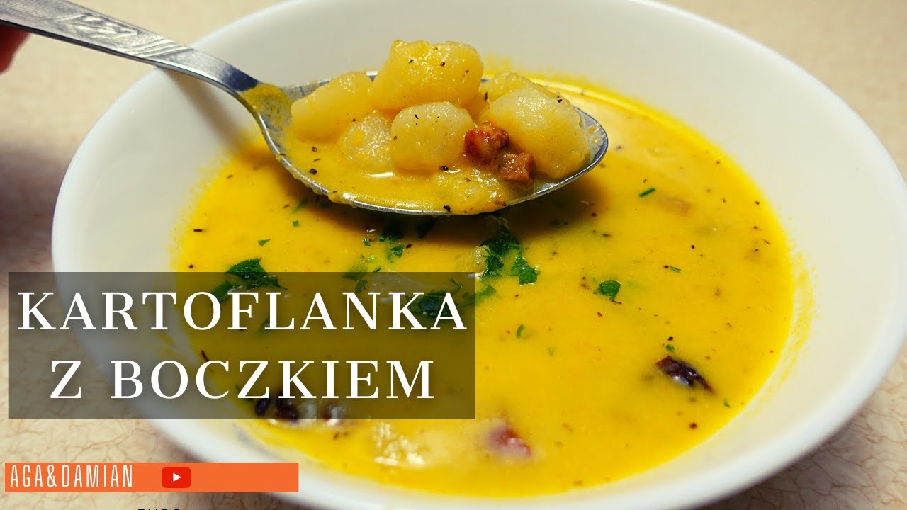 Zupa Kartoflanka z Boczkiem ! Cudowna | Monsieur Cuisine Smart / LIDLOMIX