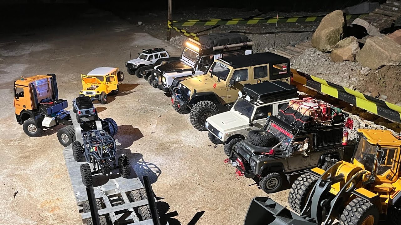 Mencoba Jalur Buatan Di dalam Perumahan | Night RC Adventure Scale 