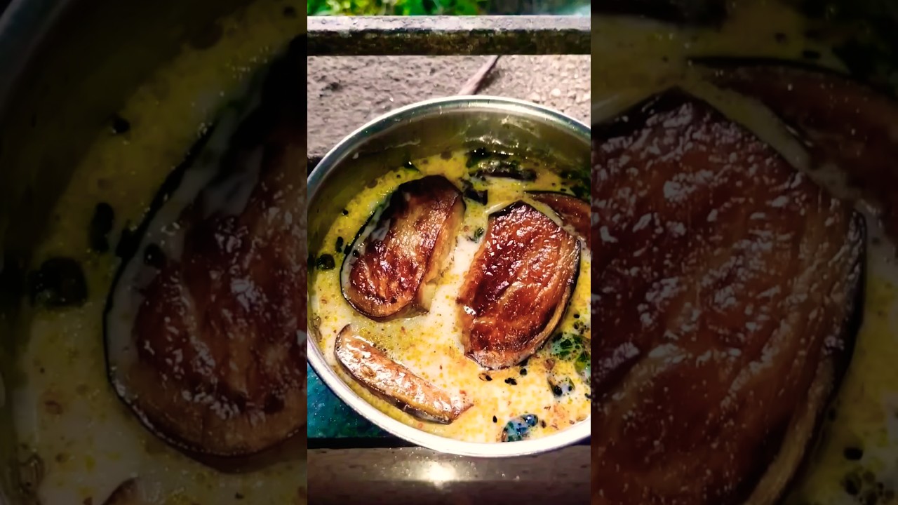 #dhahi baingan #recipe #trending 🌿🌿🌿