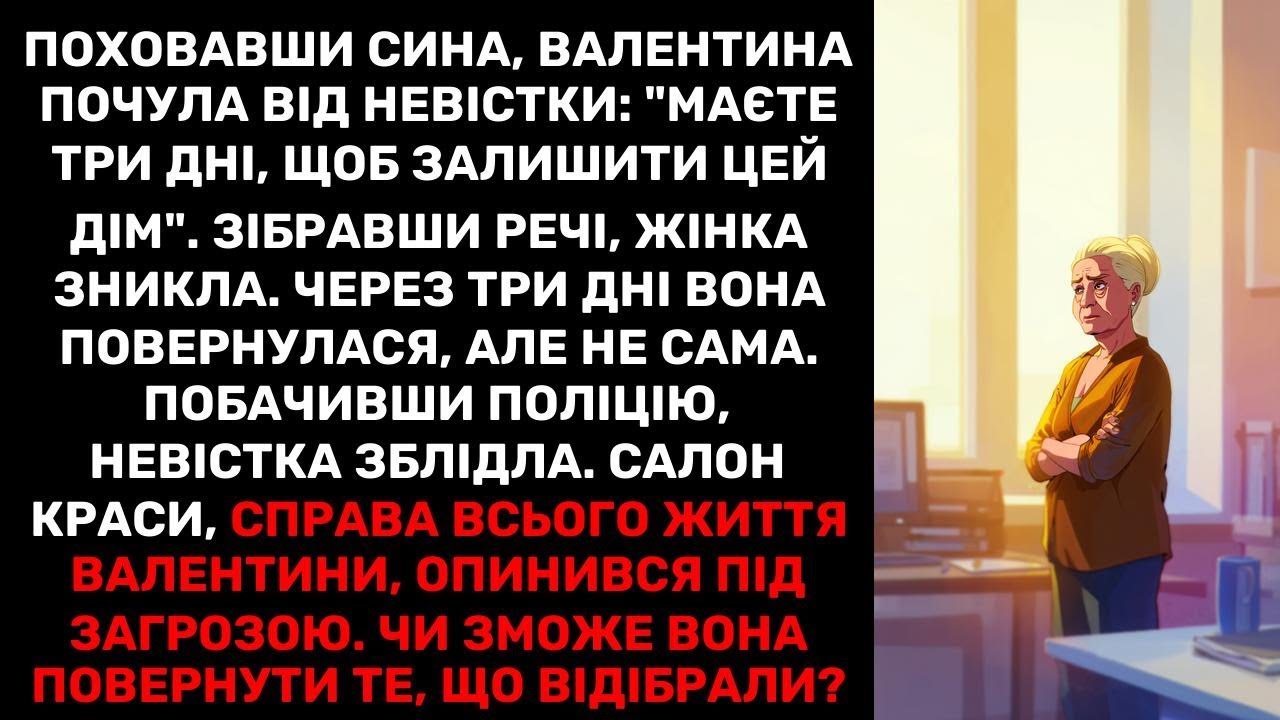 Поховавши сина, Валентина почула від невістки: 