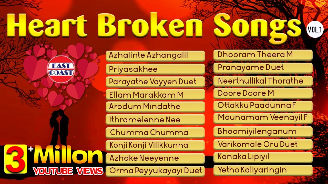 Heart Broken Songs | Malayalam Evergreen | Audio Jukebox