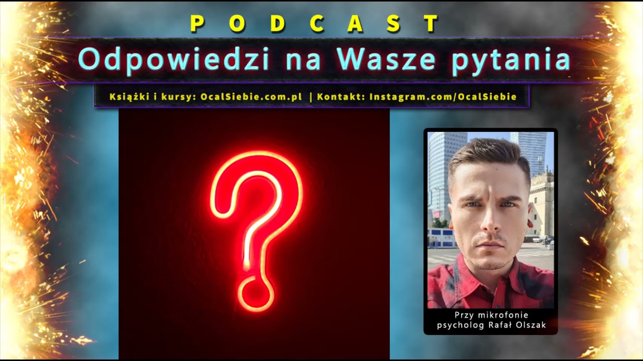 Odpowiedzi na pytania widzów - psycholog Rafał Olszak
