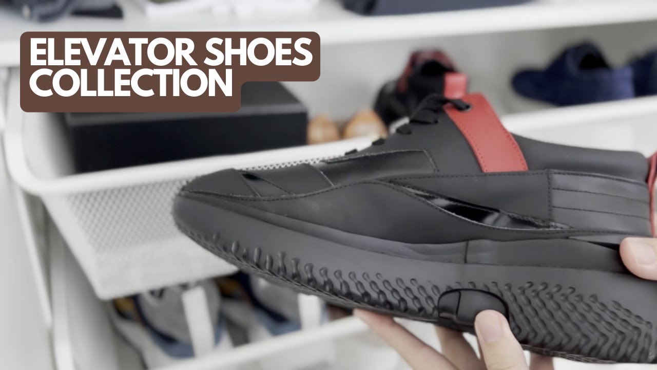 My Men's Elevator Shoes Collection (Part 1)
