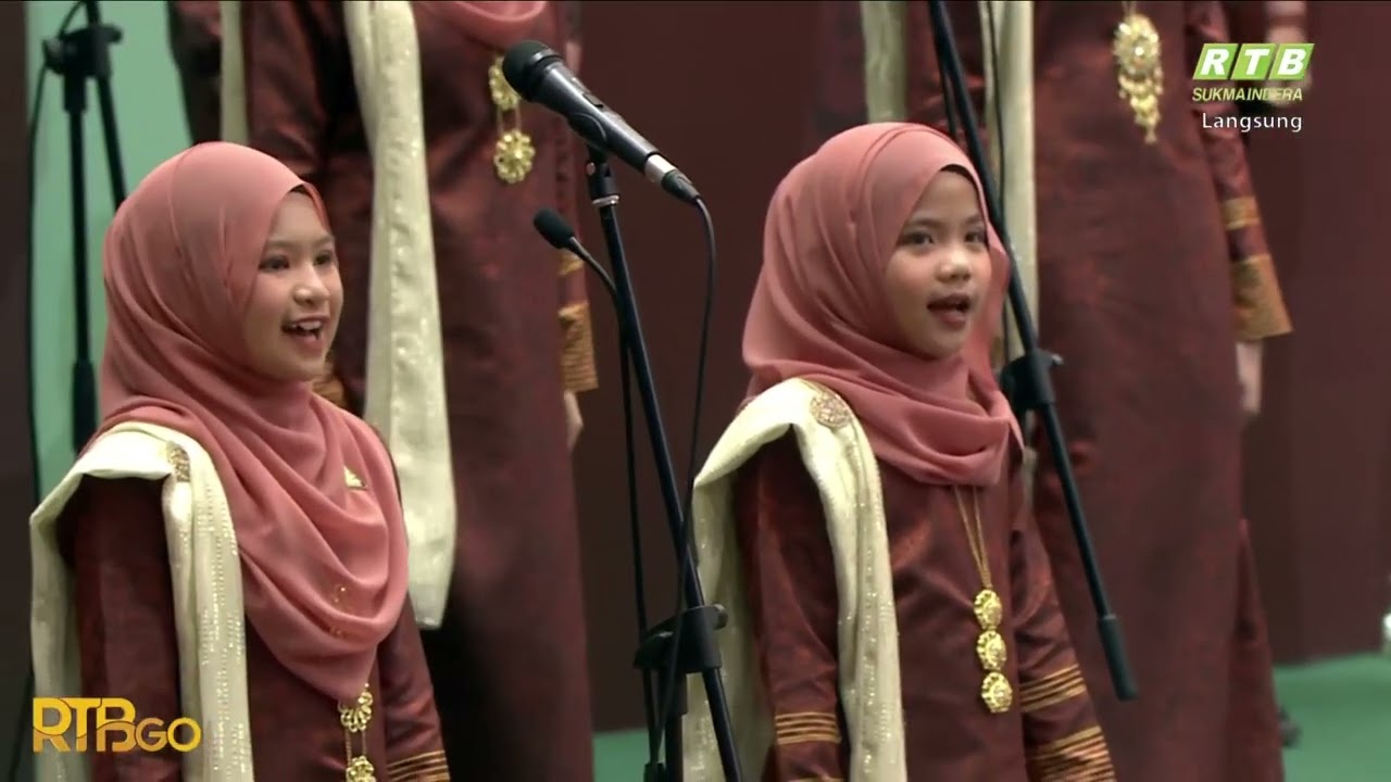 Persembahan murid-murid sekolah bagi Sambutan Hari Guru Brunei ke 35 pada 23 September 2025