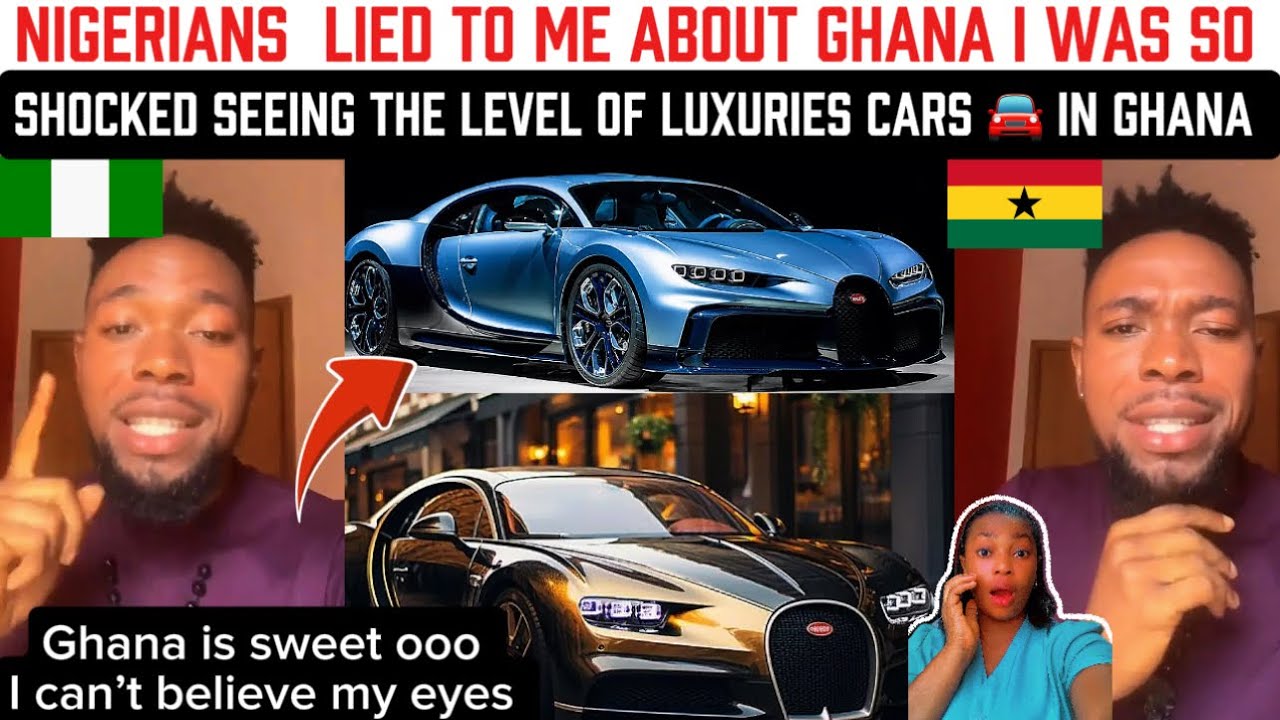 Nigerians lied To Me About Ghana I was so shocked Seeing the Level of luxuries cars 🚙 in Ghana 🇬🇭🇳🇬