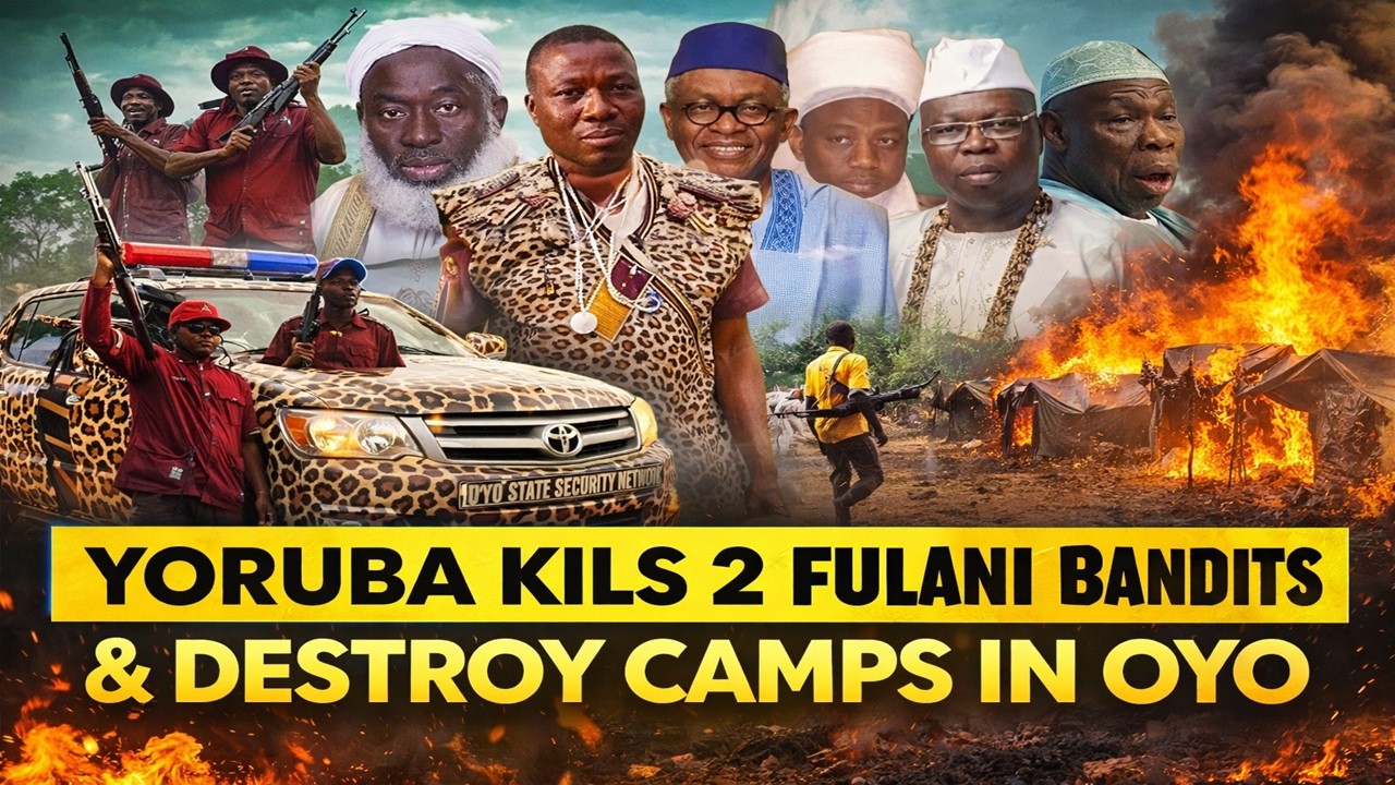 YORUBA WARRIORS STRIKE BACK: 2 SUSPECTED BANDITS K!LLED, KIDNAP CAMPS BURNT IN OYO