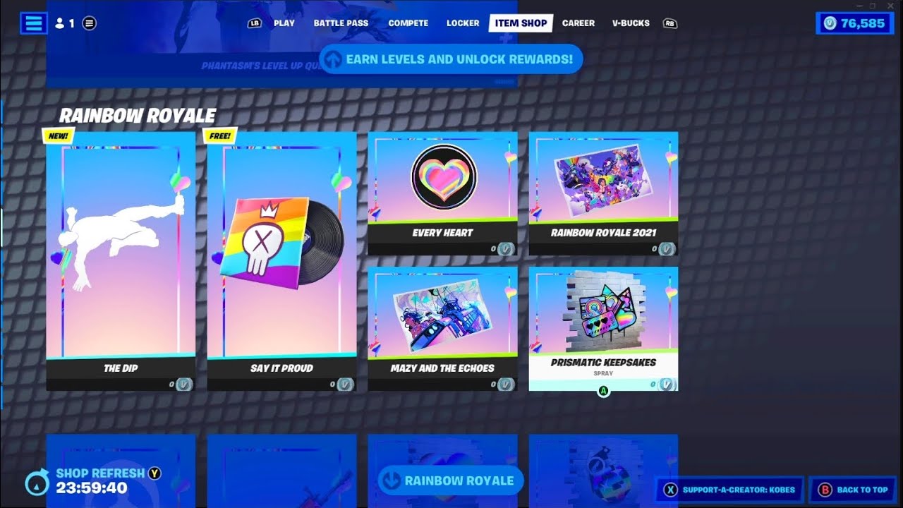 Epic Added Free Items To This Item Shop