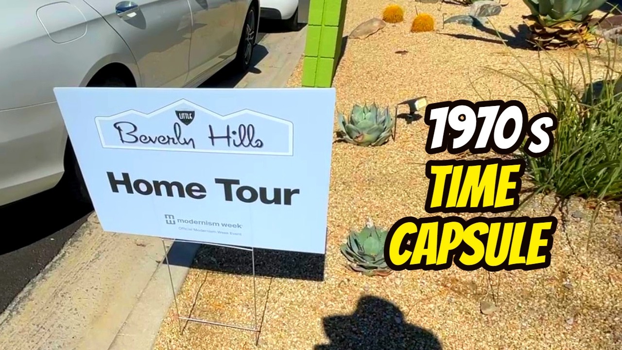 INSIDE TOUR of 1970s &'80s-style Palm Springs TIME CAPSULE home for Modernism Week 2025 (Part 4)