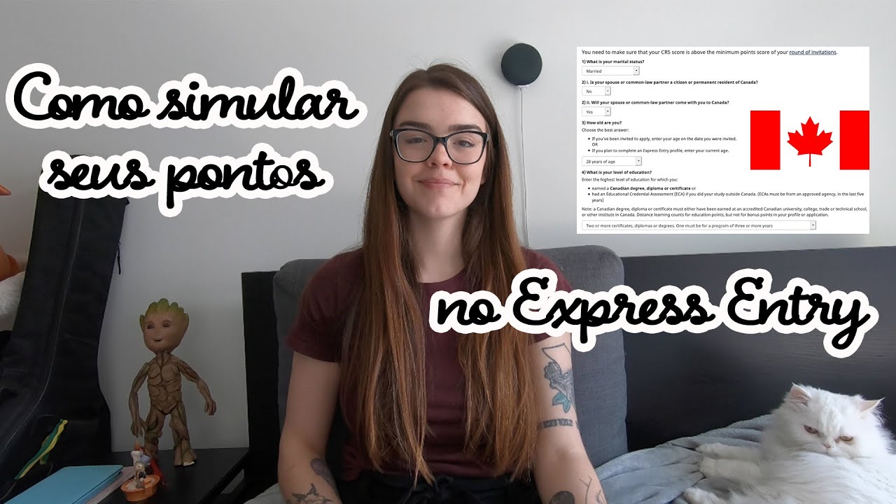 TUTORIAL CRS CALCULATOR: Como calcular os pontos no Express Entry - Passo a passo!