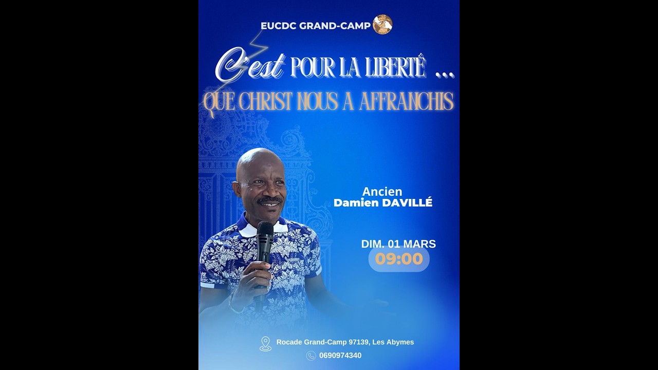 C'EST POUR LA LIBERTE QUE CHRIST NOUS A AFFRANCHIS (Ancien Damien Daville)