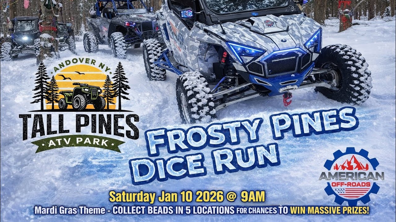2026 tall pines Atv park frosty pines 