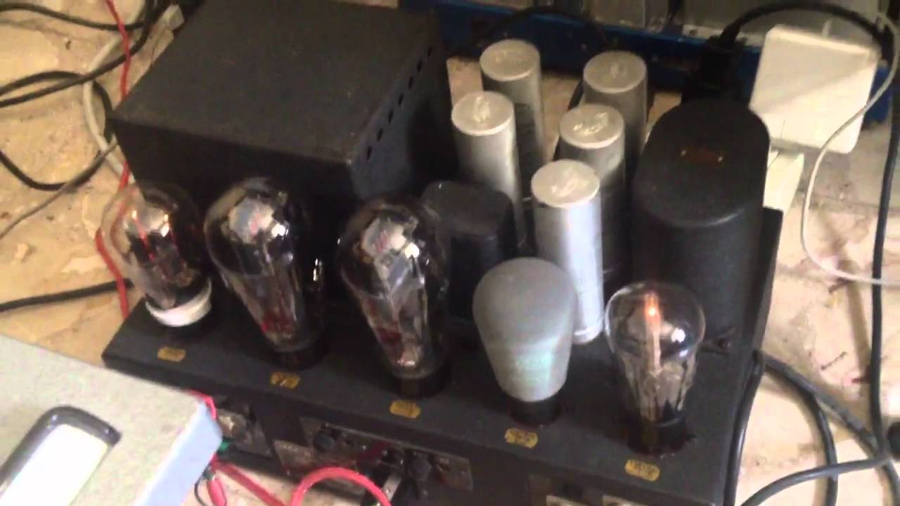 EMT 927 and GEC DELUXE 14 watts Push-Pull PX25 Amplifiers type BCS 1587