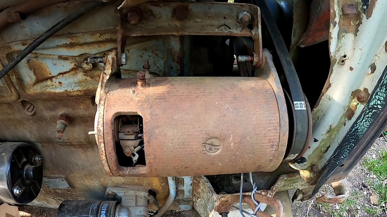 Wymiana prądnicy na alternator w Ursusie C-360 / C-355