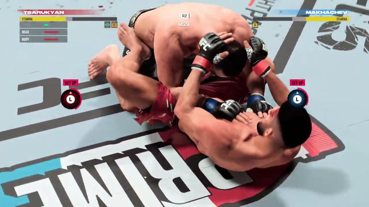 Дальнобой (Tsarukyan) vs Сетевой (Makhachev) - OFC 3 - 1/2 финала №1 - UFC 5