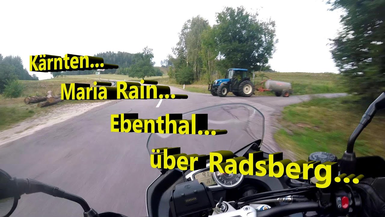 Motorradtour mit Kärntenmitte Kärnten Maria Rain Ebenthal über Radsberg