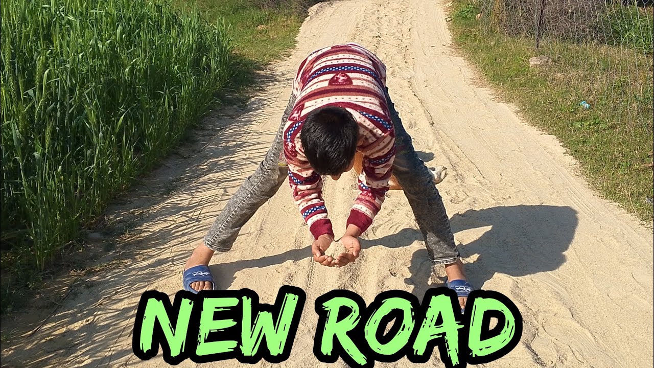 Hamari new Road banna Vali ha vlog Hassanzahid Azad Kashmir Barnala