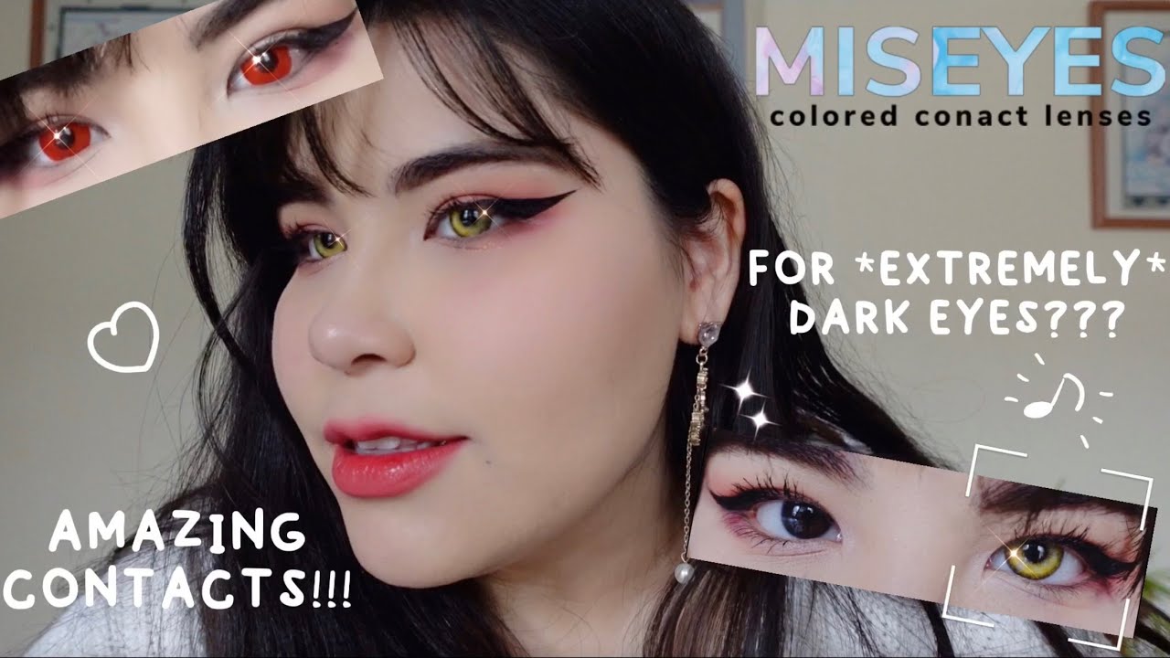 MISEYES COLORED CONTACT REVIEW!!! *DETAILED*