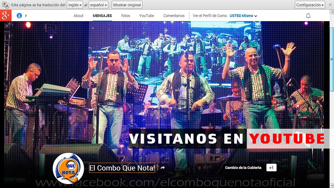 ROMANCE | Fernando González y el combo Qué nota!