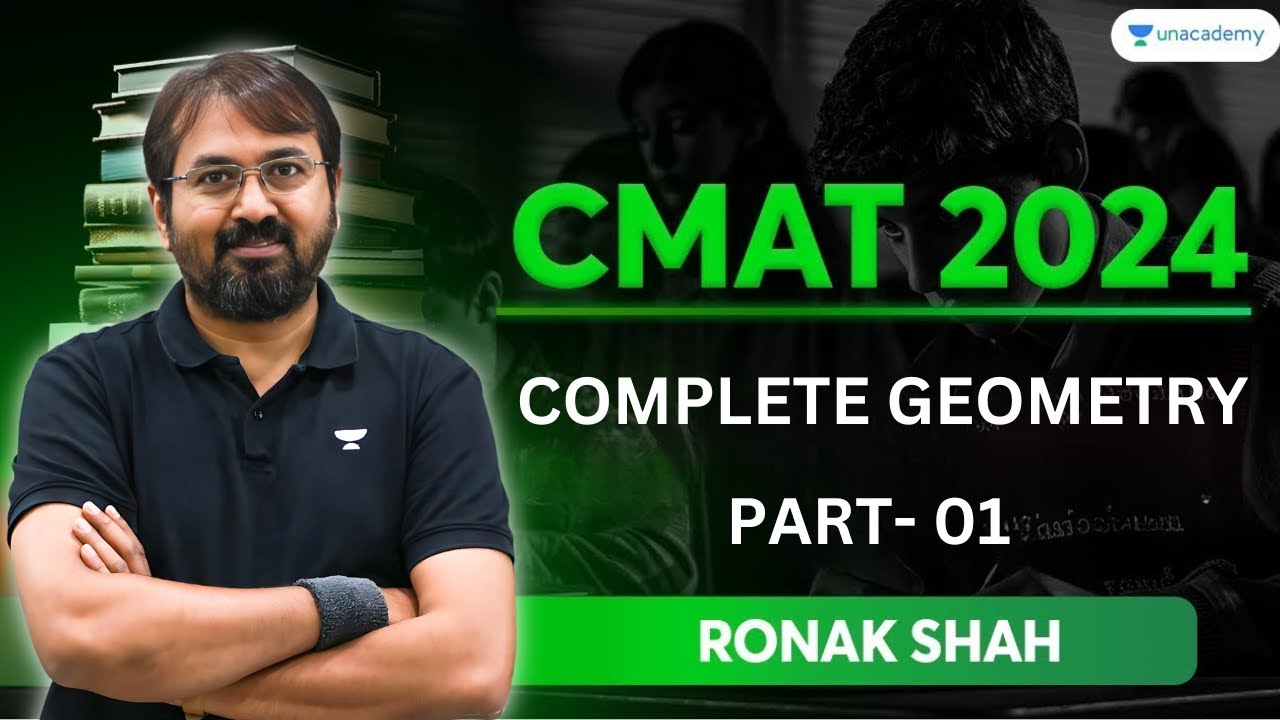 CMAT 2024 Complete Geometry | Part - 01 | Ronak Shah