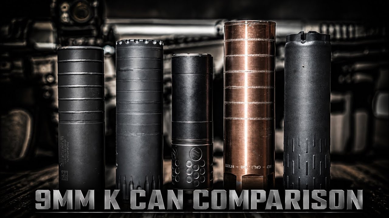 9mm K Suppressors comparison