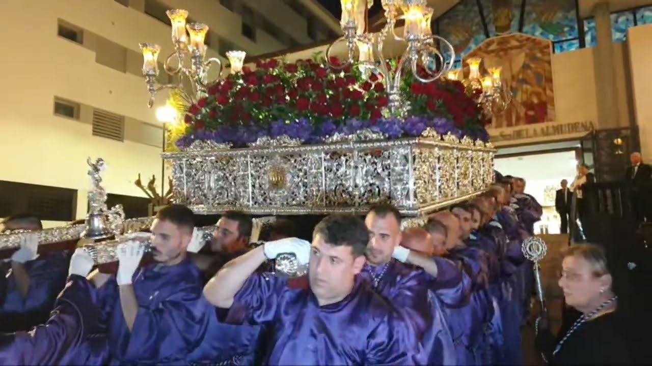 DIRECTO Benidorm HERMANDAD SACRAMENTAL SANTA CENA, COFRADIA Sº  CRISTO DEL PERDON Y BUENA MUERTE.
