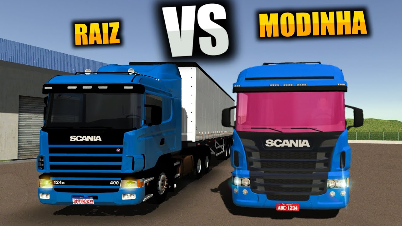 😂CARRETEIRO RAIZ vs MODINHA | THE ROAD DRIVER🔻