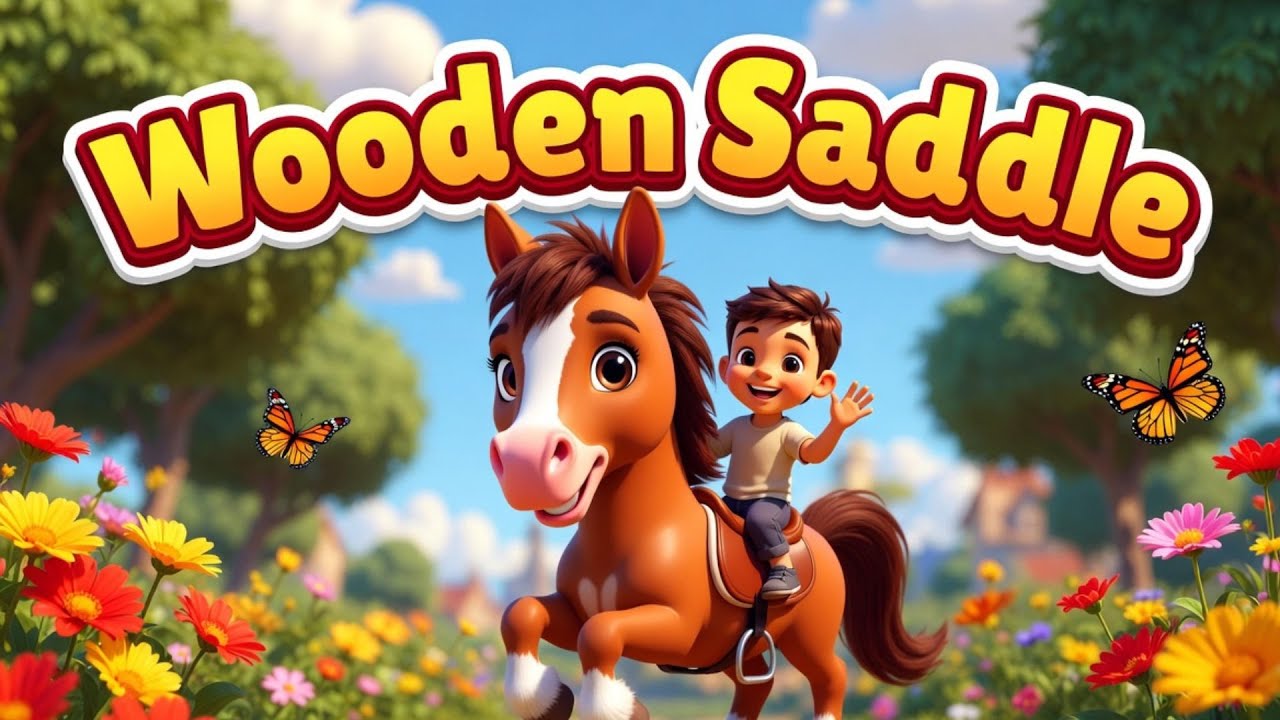 Lakdi Ki Kathi | लकड़ी की काठी 🐎 | Hindi Nursery Rhymes | Kids Cartoon Songs | Balgeet