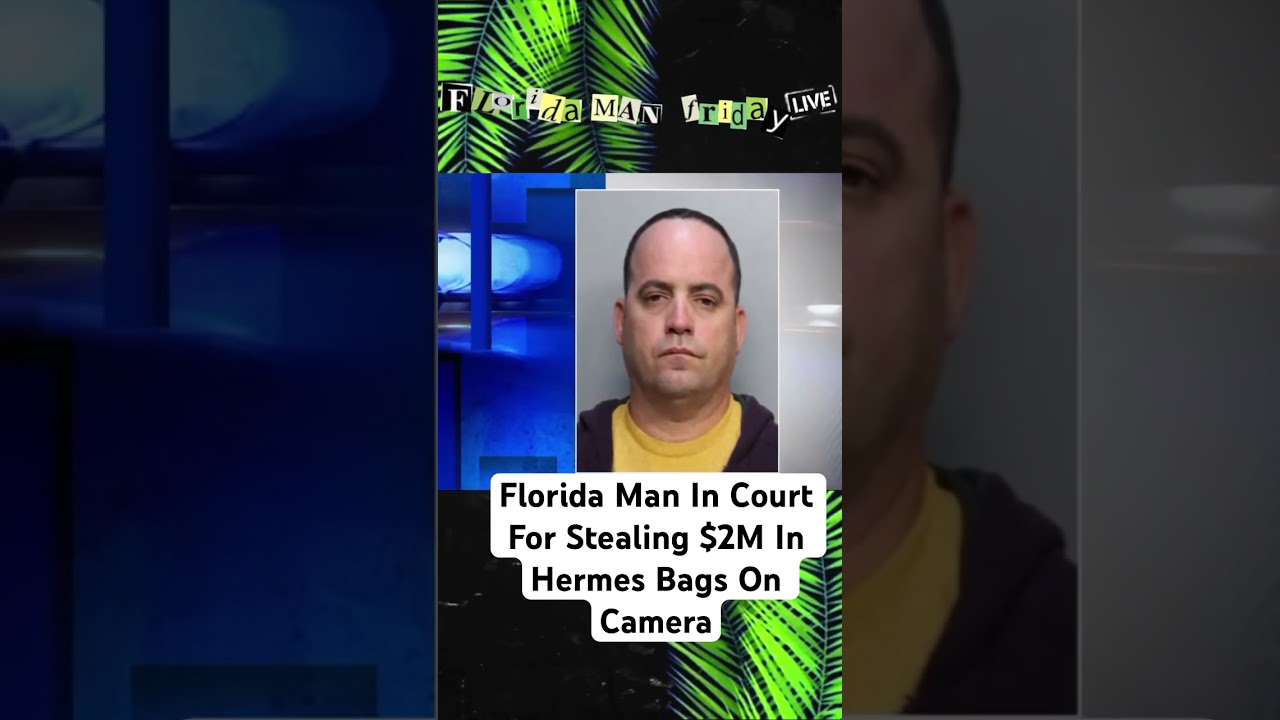 Florida Man In Court For Stealing $2M In Hermes Bags On Camera