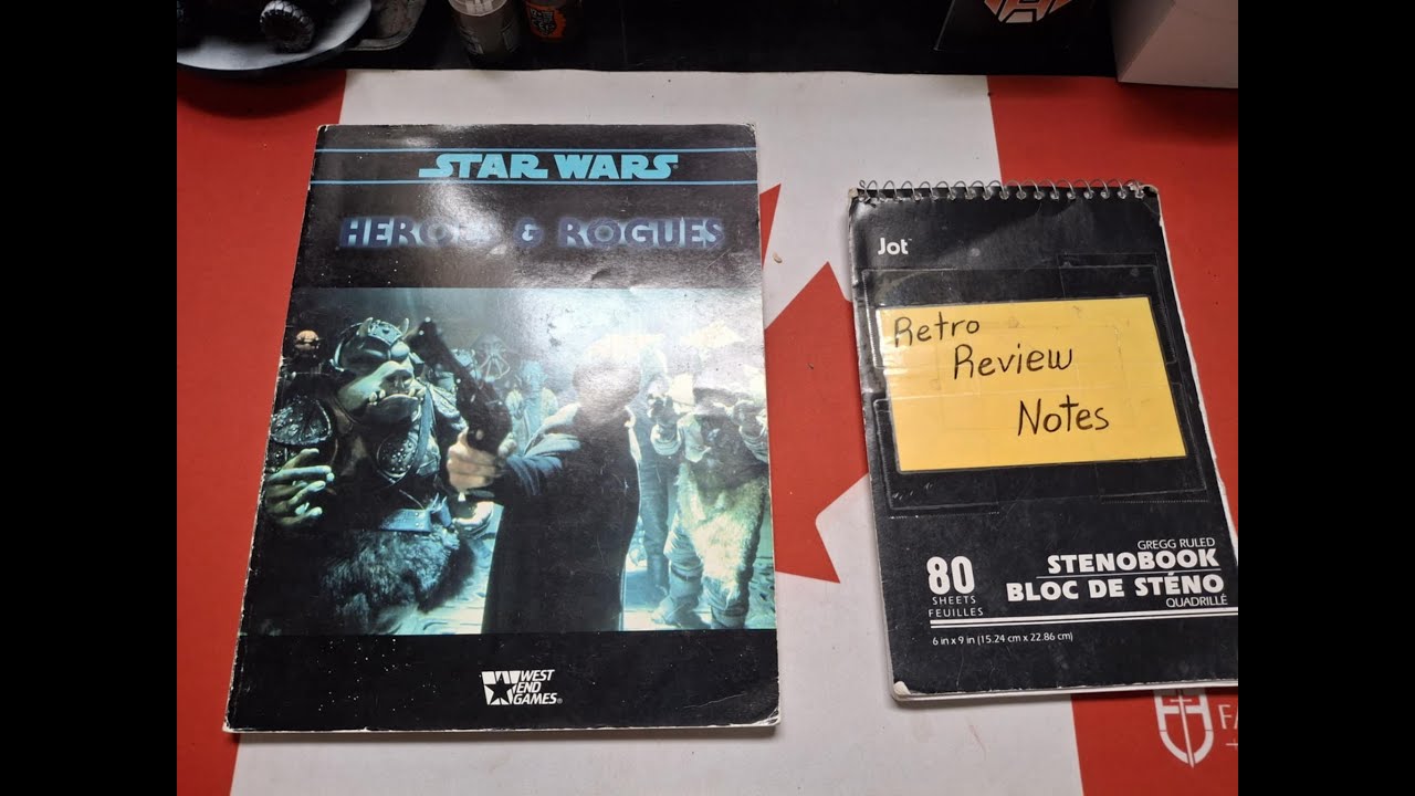 Retro Review Star Wars RPG Heroes & Rogues
