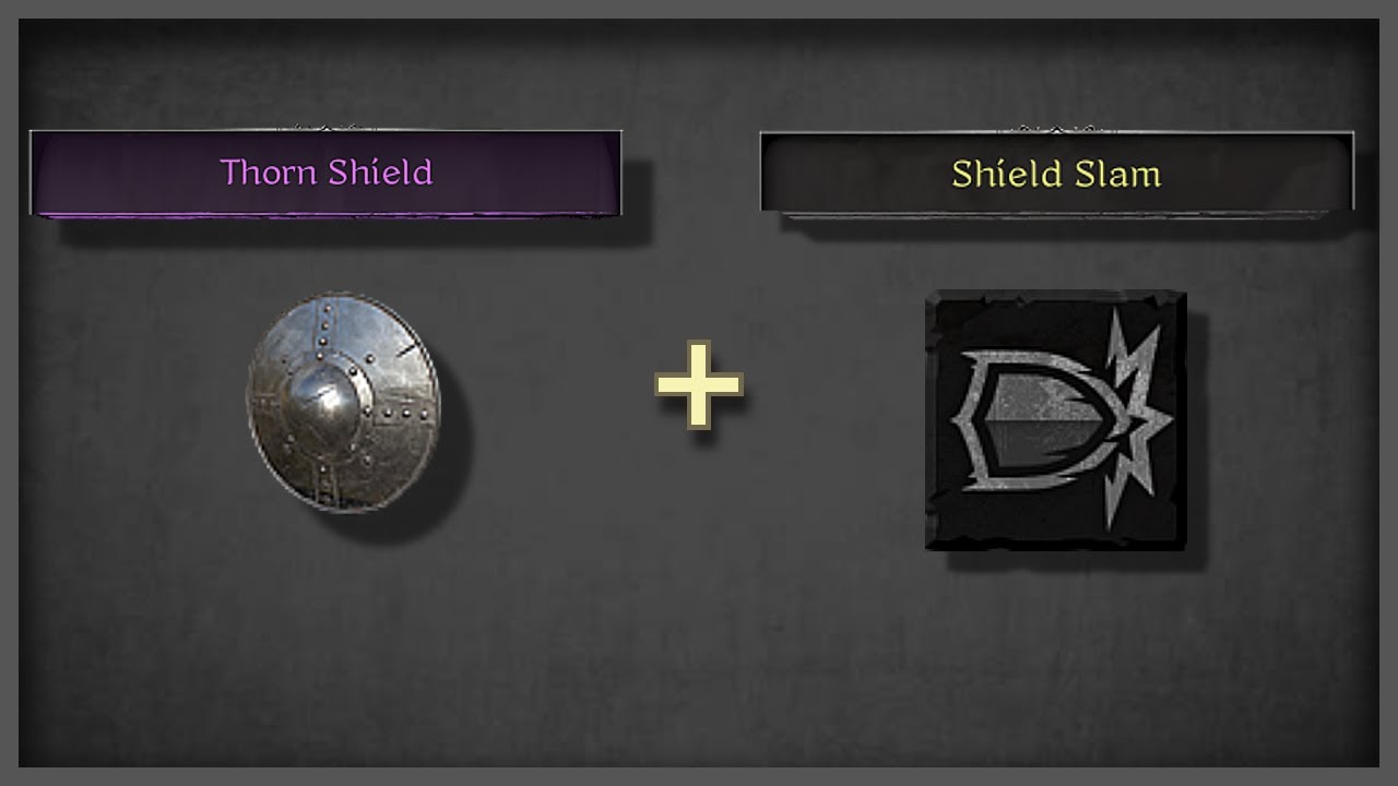 Я провёл Удар щитом с помощью Thorn Shield... ОН ВООБЩЕ ХОРОШ, ЛОЛ