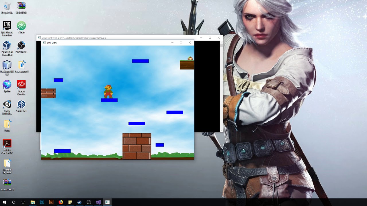 Mario Platformer in C++