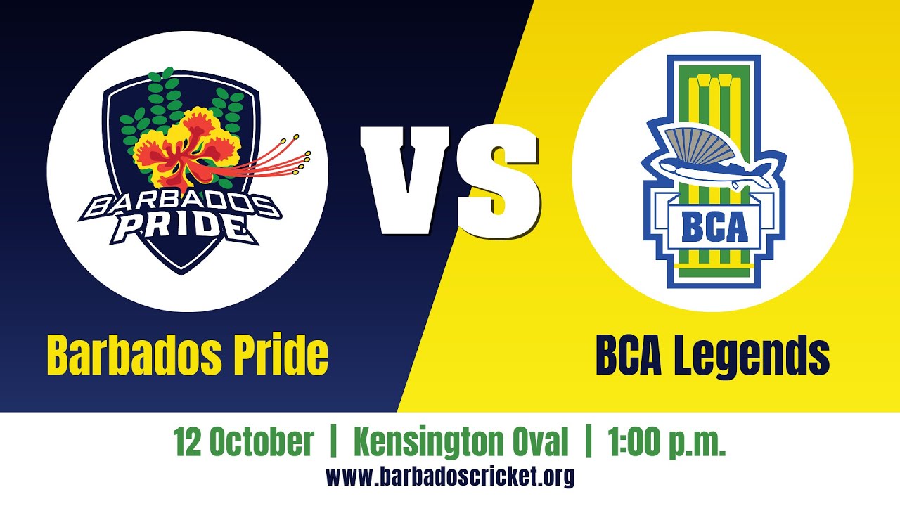 Barbados Pride vs BCA Legends All Star Squad