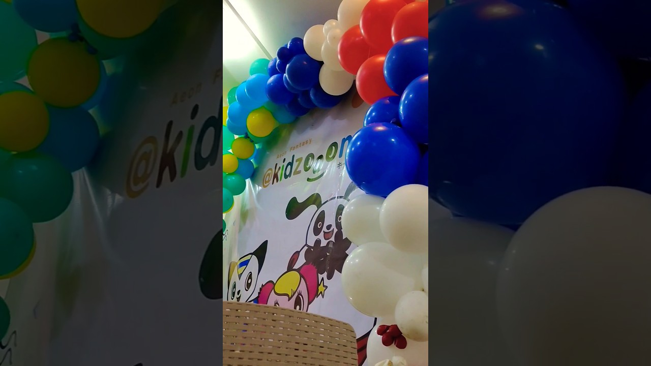 🌈Kidzoona Birthday Party! #shortvideo #birthday #shorts #bdayparty #playground #kidzoona #short