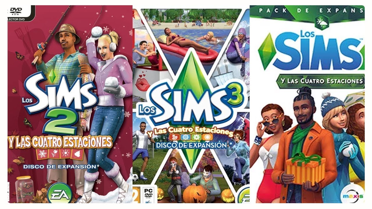 TRAILER SIMS 2, 3 y 4 Y LAS CUATRO ESTACIONES