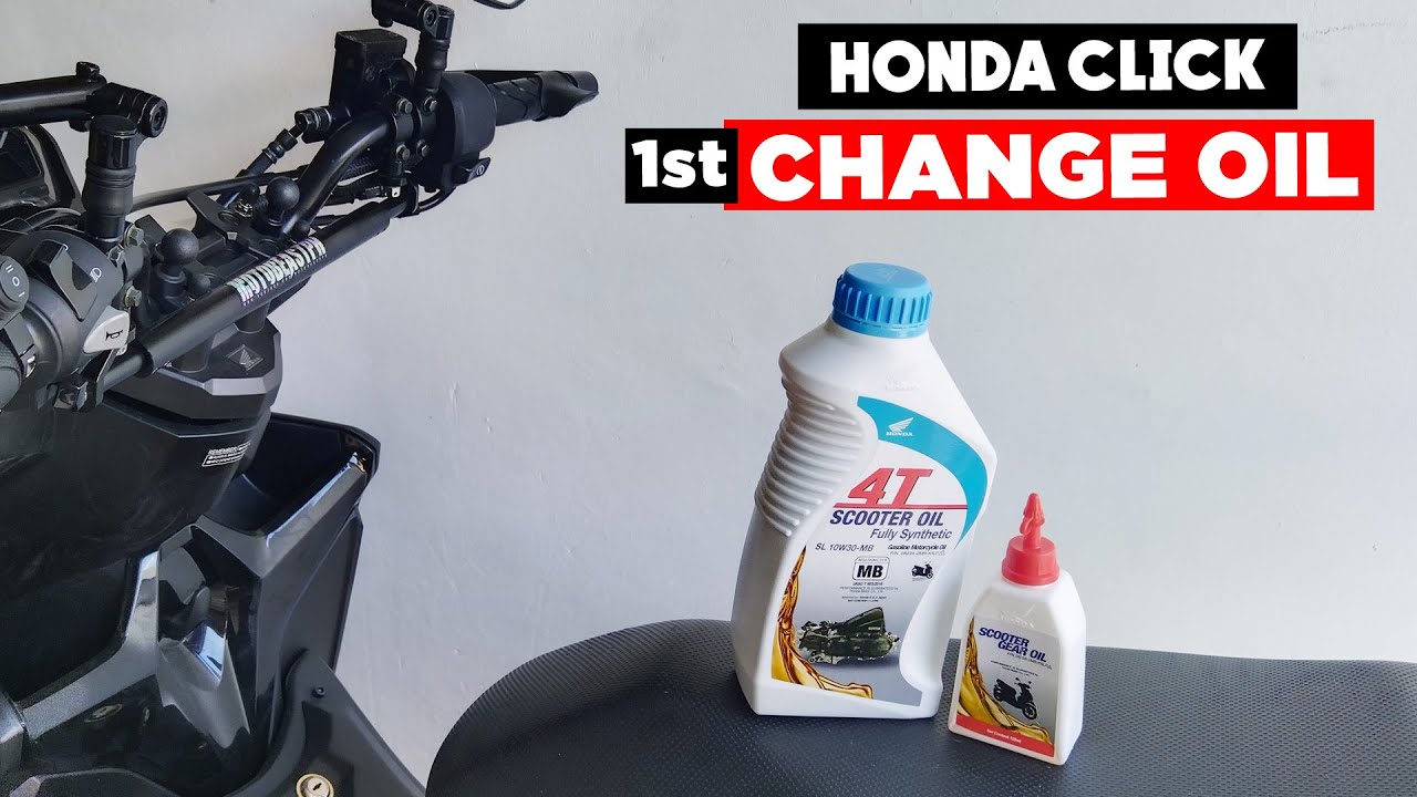 Honda Click 125i | Change Oil
