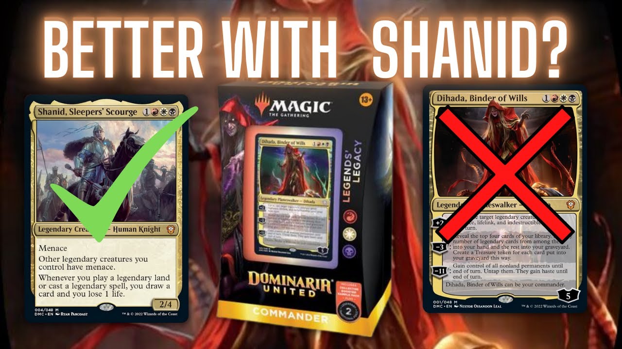 Обзор игрового процесса Shanid, Sleepers Scourge Precon | Наследие легенд | Доминария Юнайтед | MTG EDH 2022