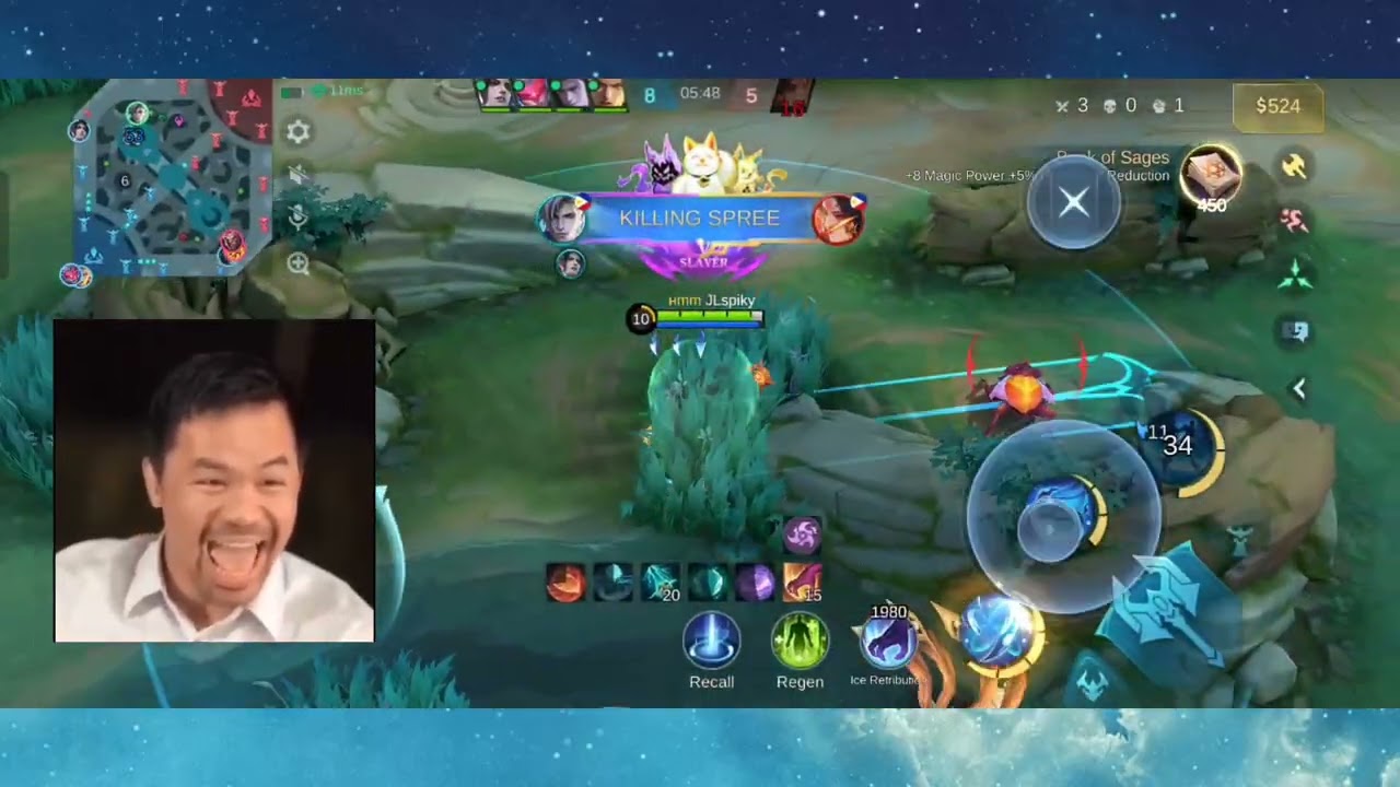 New Meta Valir in EXP 🤣🤣:Let's play mobile legend bang bang! 