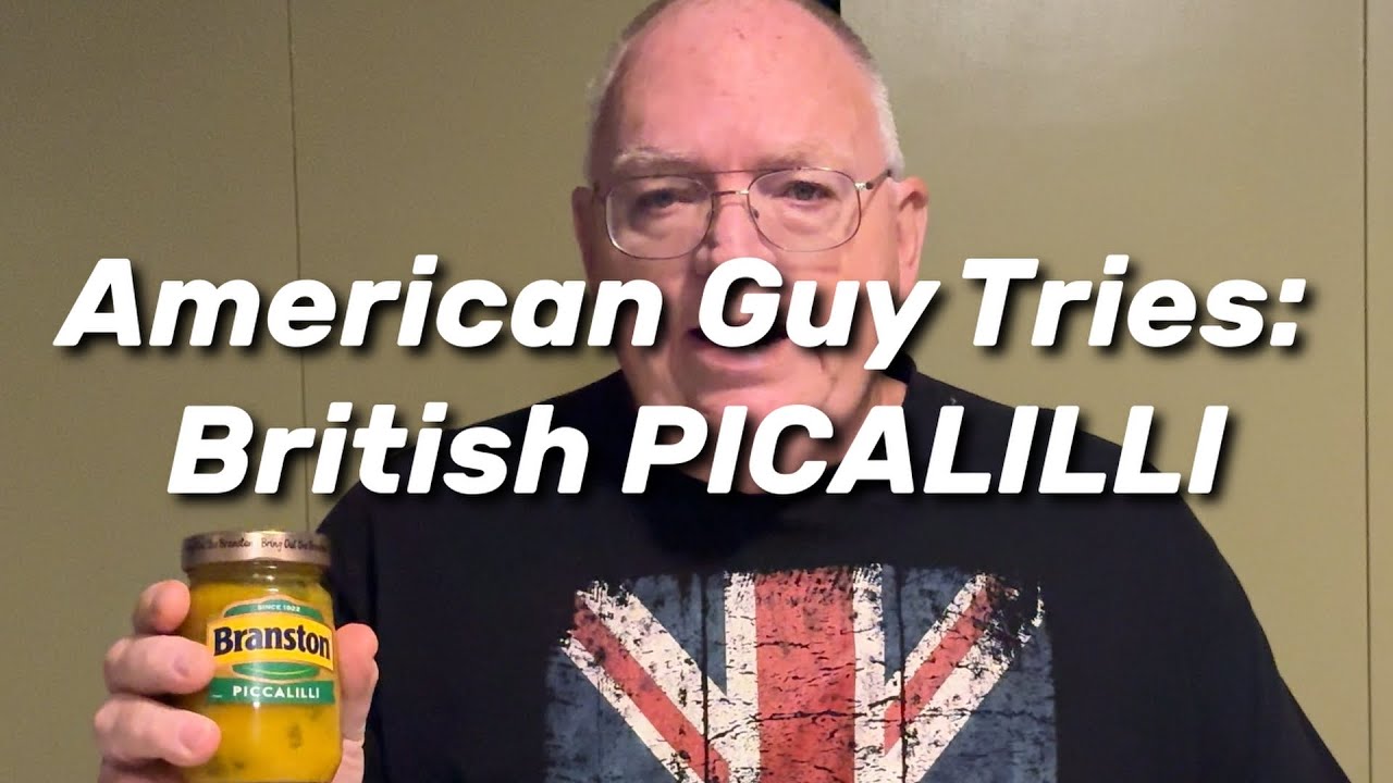 American Guy tries British Piccalilli | Is this chutney or relish?
