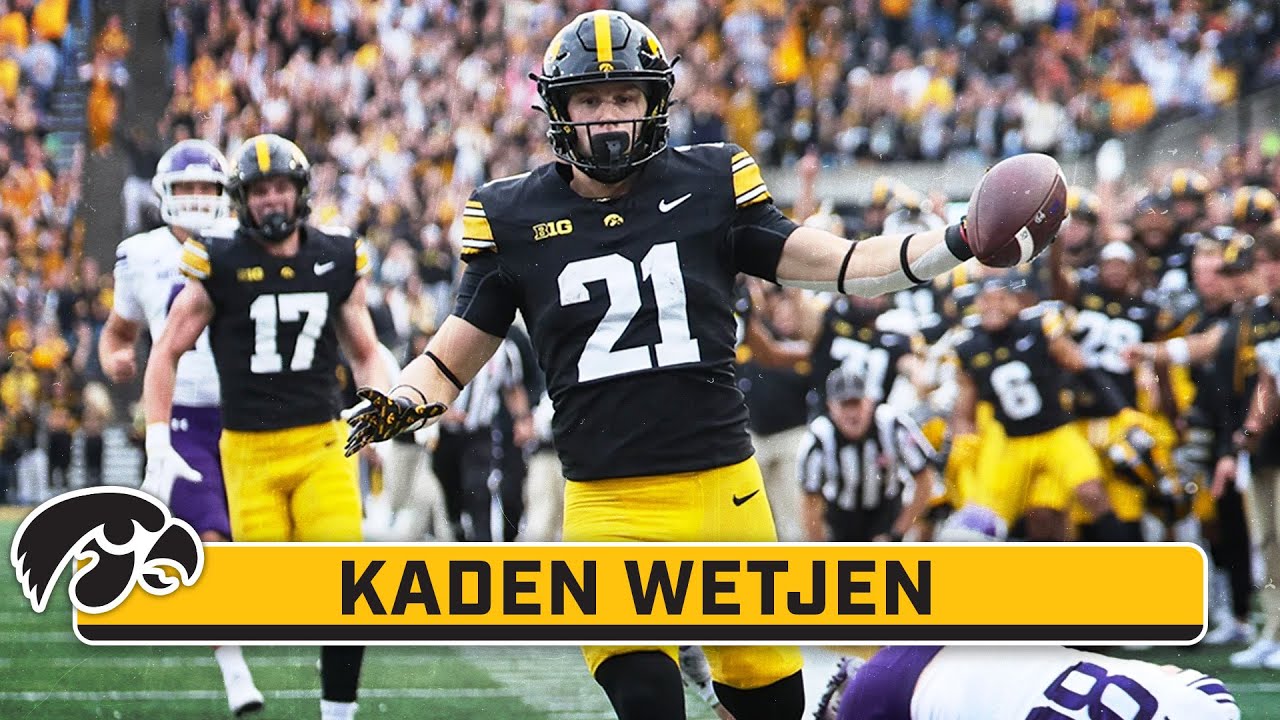 2025 SENIOR HIGHLIGHTS: Iowa WR Kaden Wetjen | Iowa Football