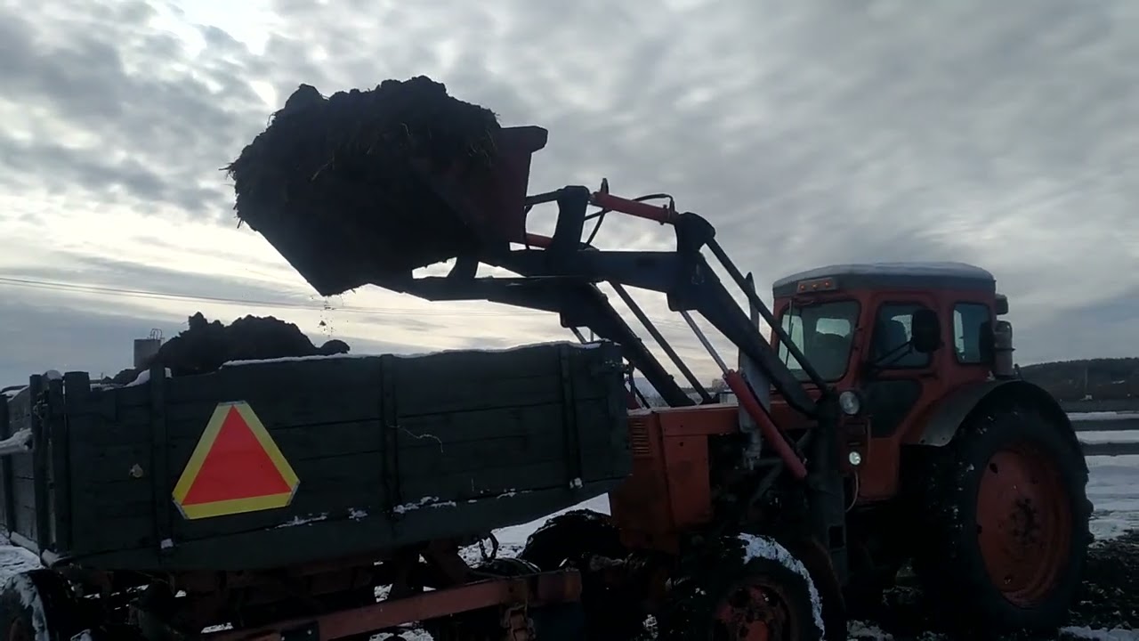 т40 погрузка куном.