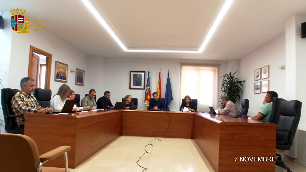 Plenari extraordinari novembre 2025