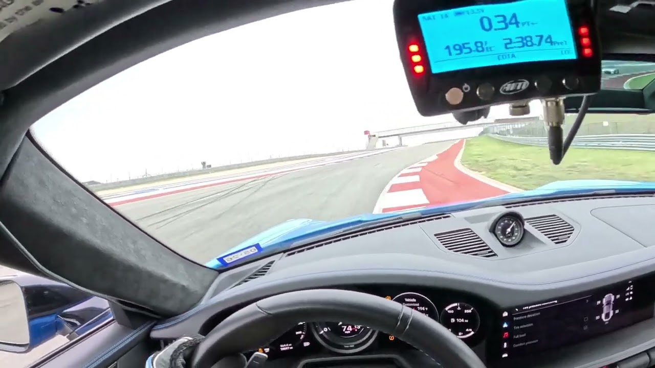 992 carrera 4 gts cota onboard